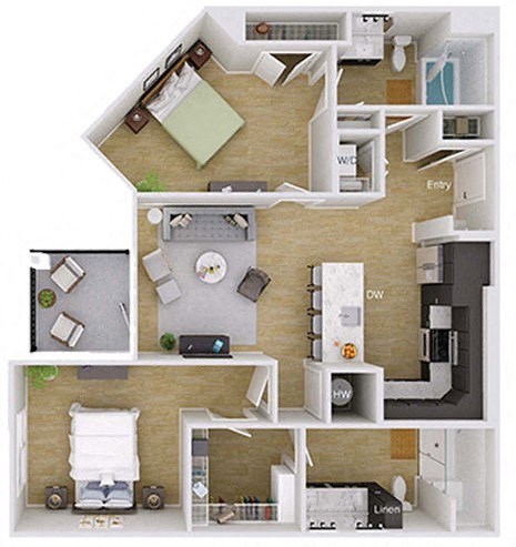 545 Foster Street Studio-3 Beds Apartment for Rent - Photo Gallery 59