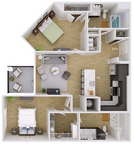 545 Foster Street Studio-3 Beds Apartment for Rent - Photo Gallery 60