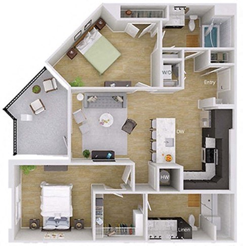 545 Foster Street Studio-3 Beds Apartment for Rent - Photo Gallery 61