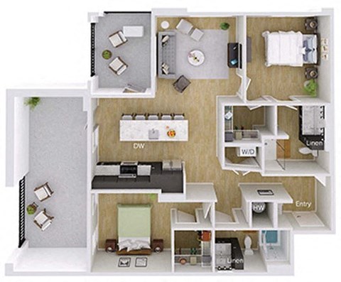 545 Foster Street Studio-3 Beds Apartment for Rent - Photo Gallery 62