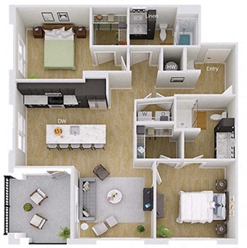 545 Foster Street Studio-3 Beds Apartment for Rent - Photo Gallery 63