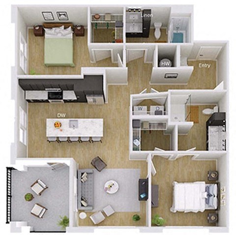 545 Foster Street Studio-3 Beds Apartment for Rent - Photo Gallery 64