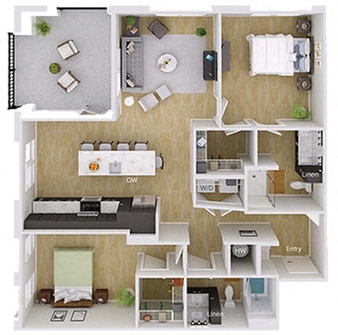 545 Foster Street Studio-3 Beds Apartment for Rent - Photo Gallery 72