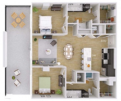 545 Foster Street Studio-3 Beds Apartment for Rent - Photo Gallery 73