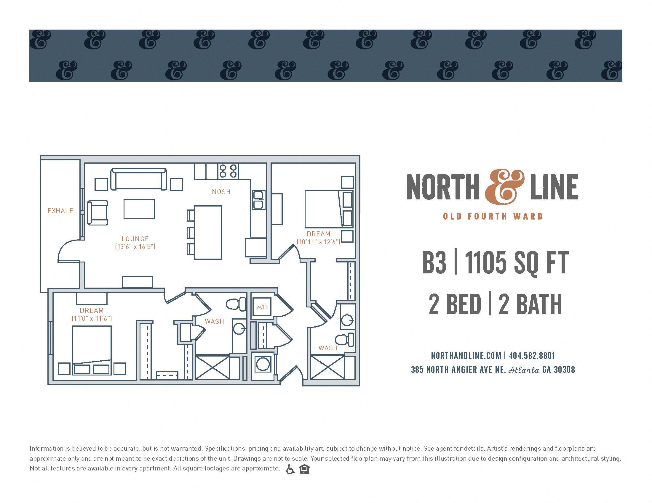 North & Line 2x2
