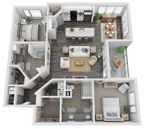 2480 Cherry Laurel Drive Studio-2 Beds Apartment for Rent - Photo Gallery 58