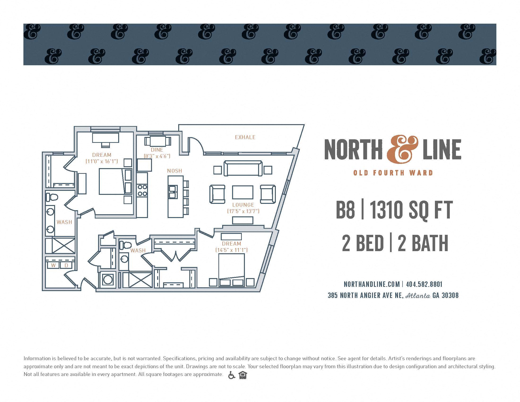 North & Line 2x2
