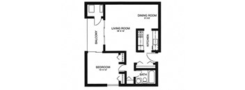 1 Bedroom 1 Bath