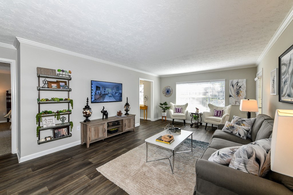 Highland Park Atlanta Living Room