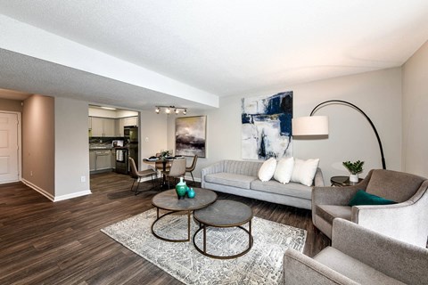 our apartments offer a living room