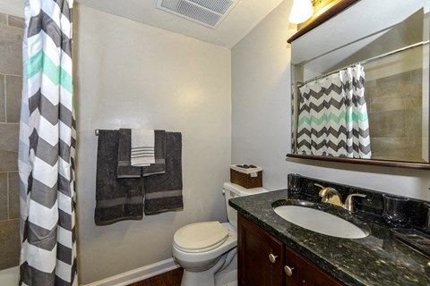 Arts Center bathroom.