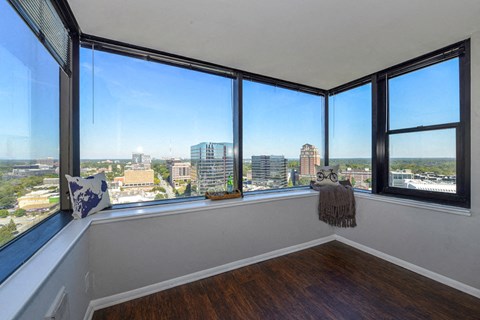 Arts Center bedroom.