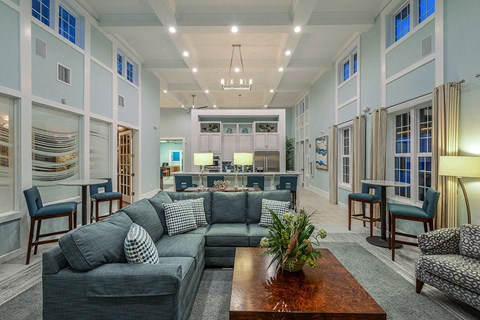 Fully appointed clubhouse