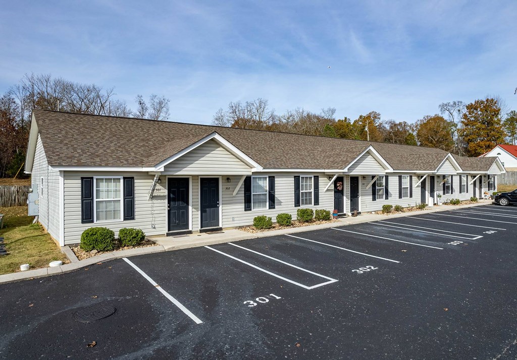 our apartments offer a parking lot for your car