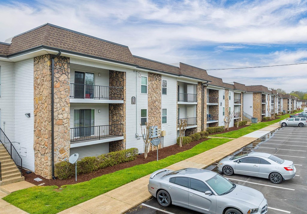 our apartments offer a parking lot for your car