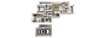 C1 Floor Plan at Altis Grand Twin Lakes, Kissimmee Florida