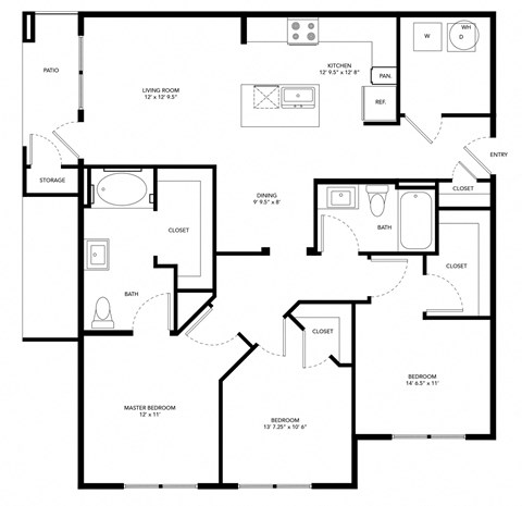 35 WEST C1 FLOOR PLAN