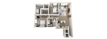 C12 Floor Plan at Altis Grand Twin Lakes, Kissimmee, FL 34744