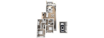 2 bedroom with garage at Altis Santa Barbara, Florida, 34104