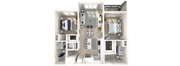 C5 floor plan  at Altis Grand Suncoast, Florida, 34638