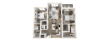 C5 Floor Plan at Altis Grand Twin Lakes, Kissimmee Florida