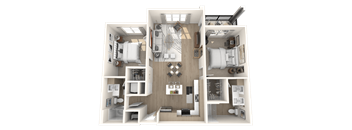 C5C Floor Plan at Altis Grand Twin Lakes, Kissimmee