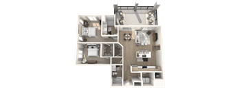 C9 Floor Plan at Altis Grand Twin Lakes, Kissimmee, FL