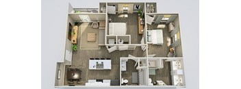 a1 floor plan  1 bedroom  1190 square feet