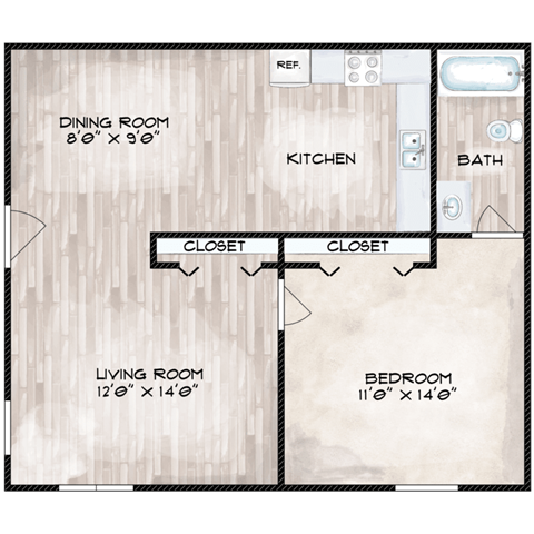 1414 Poplar Ave. Studio-2 Beds Apartment for Rent - Photo Gallery 23