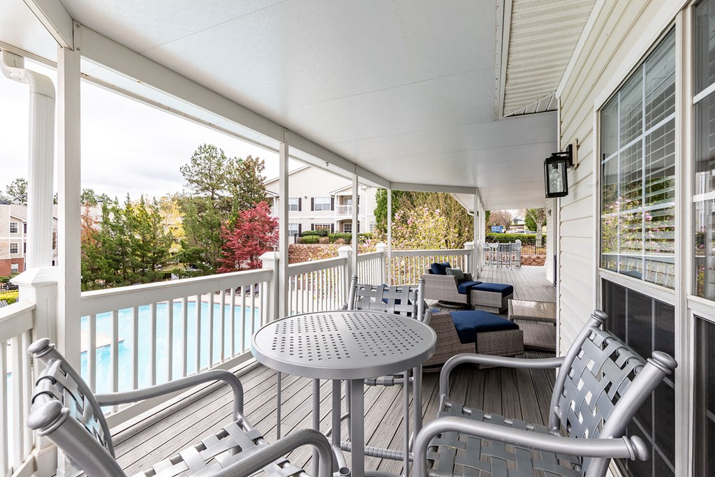 Large Personal Patio at Crestmont at Thornblade, South Carolina