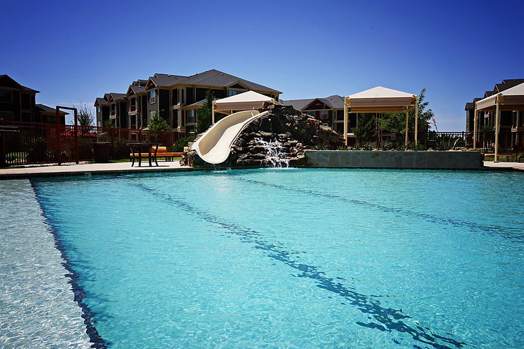 Sparkling Swimming Pool at Faudree Ranch
