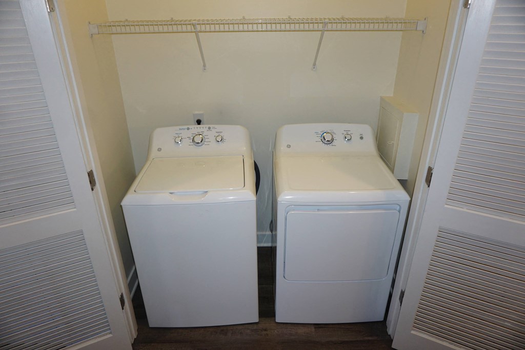 Full size washer and dryer