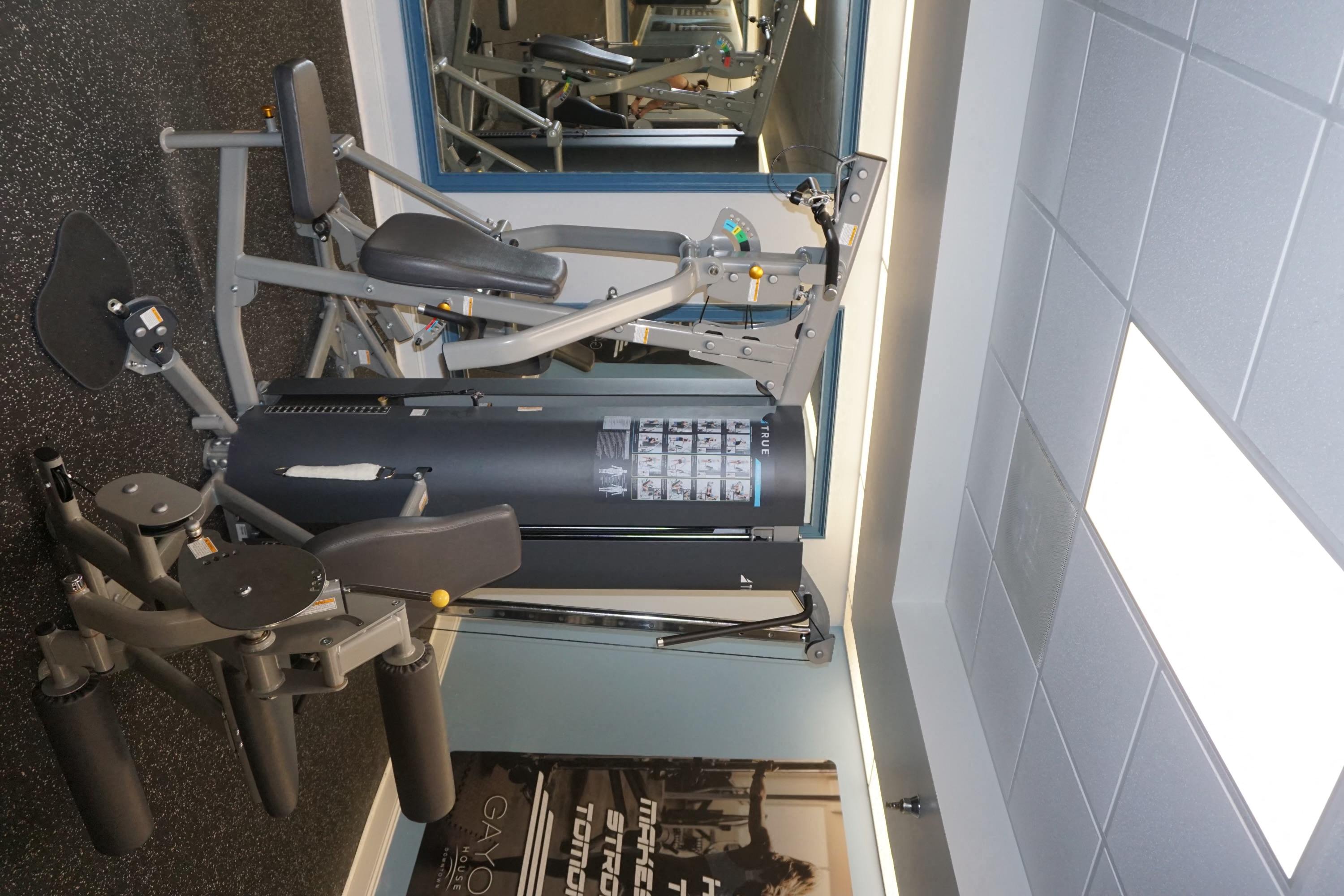 Fully renovated 24 hour fitness center