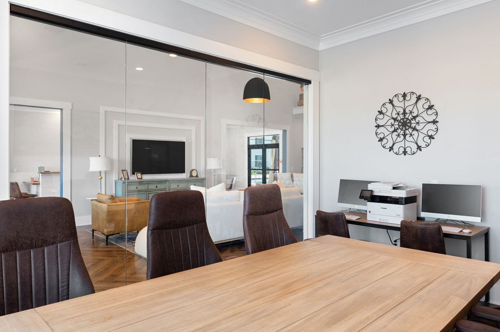 Pointe Grand Apartment Homes - Conference Room with Printer