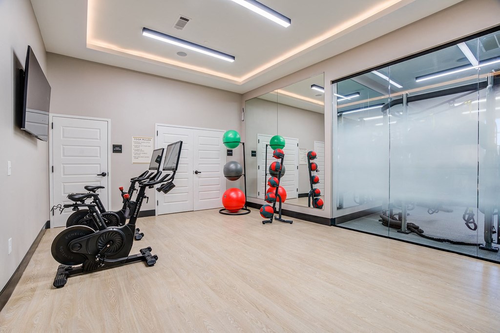 the preserve at ballantyne commons community exercise room