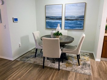 Elegant Dining Space Elegant Dining Space at Lake in the Woods, Melbourne, 32901 - Photo Gallery 5