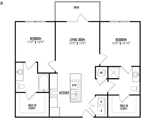 the floor plan of the loophole house