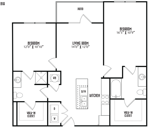 the floor plan of the loophole house