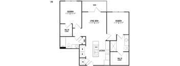 the floor plan of the loophole house