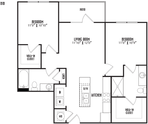 the floor plan of the loophole house