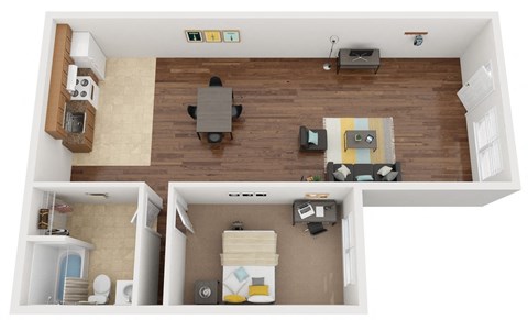 a floor plan image of the carriage house apartments in the uptown historic district