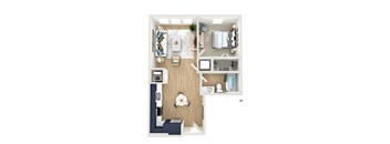 A1 is the label of the floor plan.