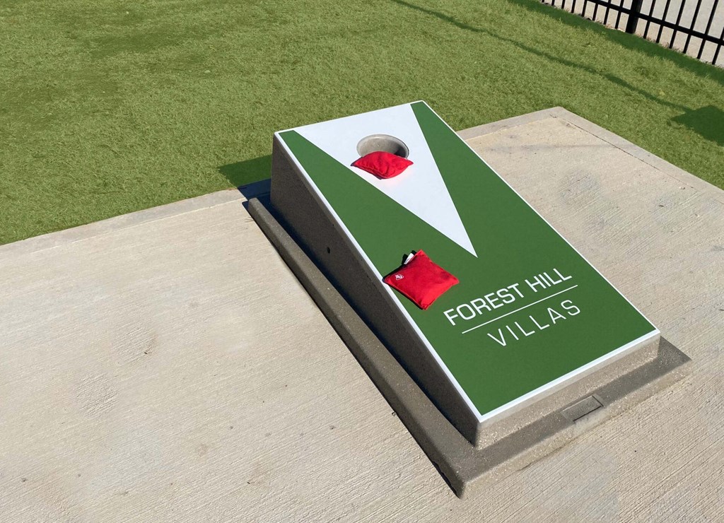 the commemorative box villas sits on top of the grass