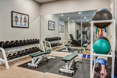 fitness center