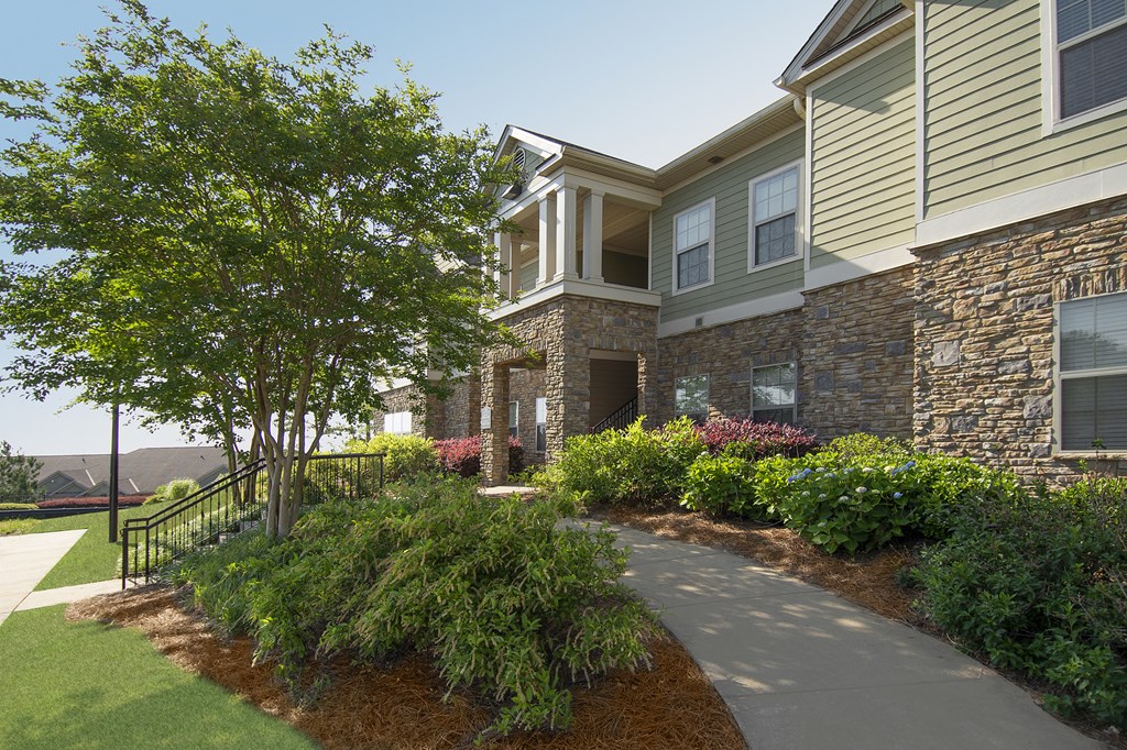 our apartments offer a walkway to the front of the building