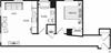 A7 Floor Plan A7 Floor Plan at Trenton Mill Lofts, North Carolina, 28052