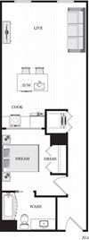 AL2 Floor Plan AL2 Floor Plan at Trenton Mill Lofts, Gastonia, NC