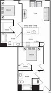 BL2 Floor Plan BL2 Floor Plan at Trenton Mill Lofts, Gastonia, NC, 28052