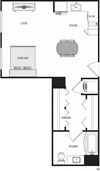 S2 Floor Plan S2 Floor Plan at Trenton Mill Lofts, Gastonia, NC
