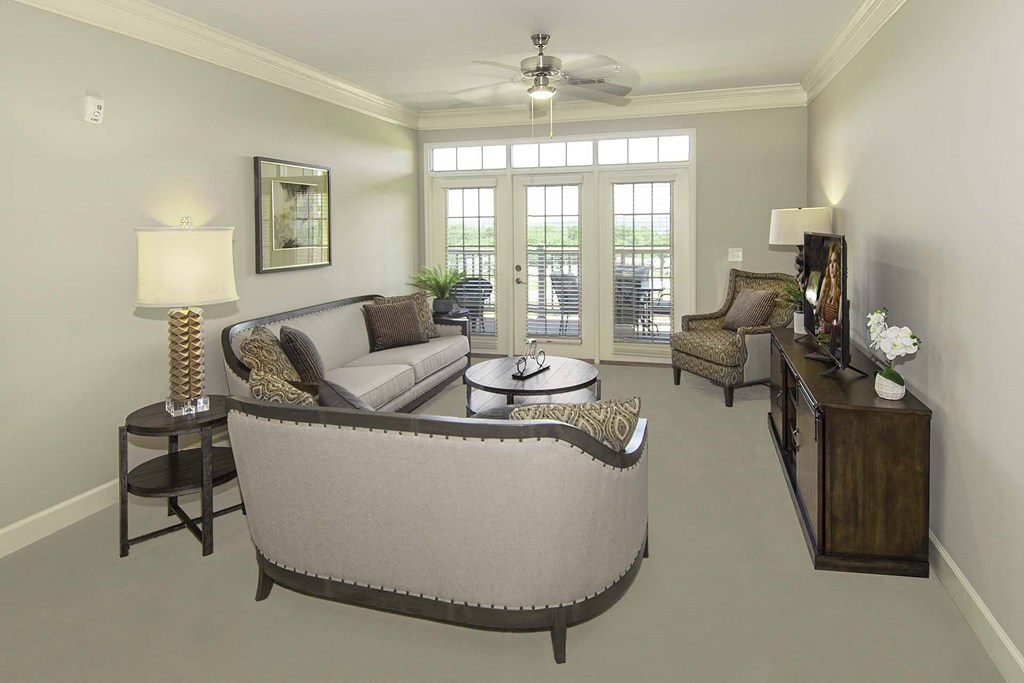 Living Room at Greystone Pointe, Knoxville